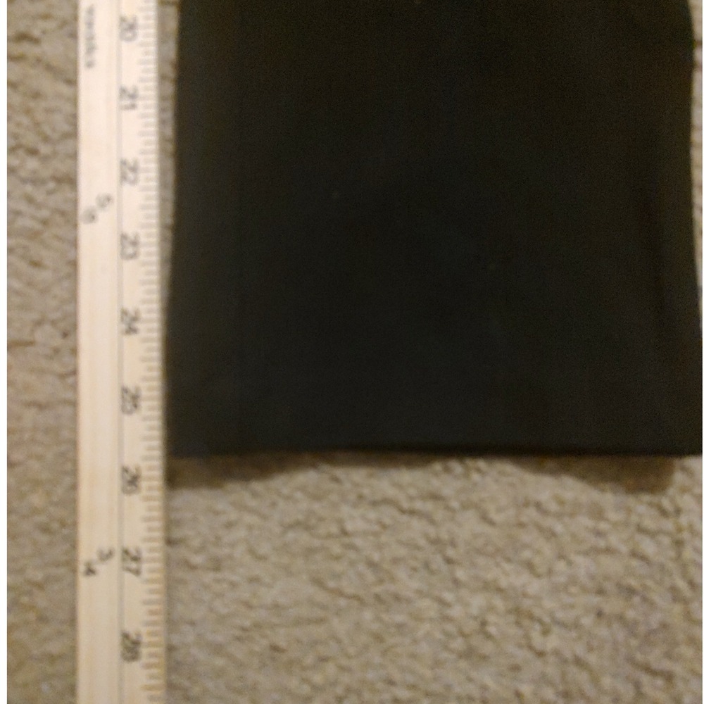 Michael Kors Black Pull On Leggings Slim Fit Pants MK‎ Logo Size Medium - Picture 3 of 5